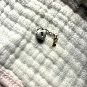 Pandora Heart lock and key charm